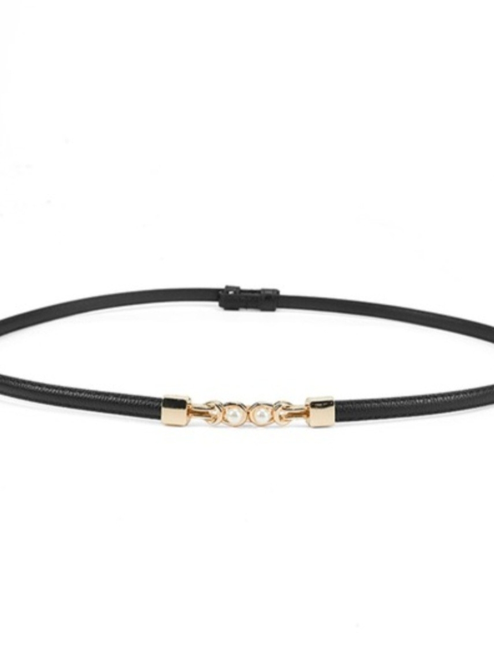 Elegant  Gold and Pearl Ornament Belt